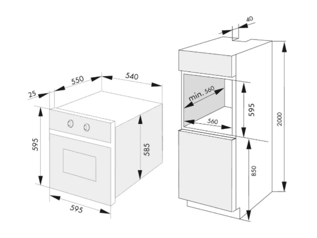 Amica TXB 123 TCPDNB Pyro